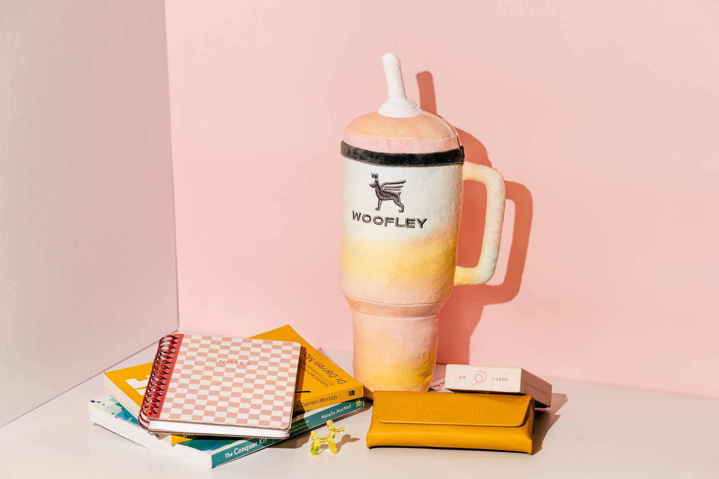 NEW LIMITED EDITION Pawty Animals Eco-Friendly Woofley Tumbler Dog Toy - Big