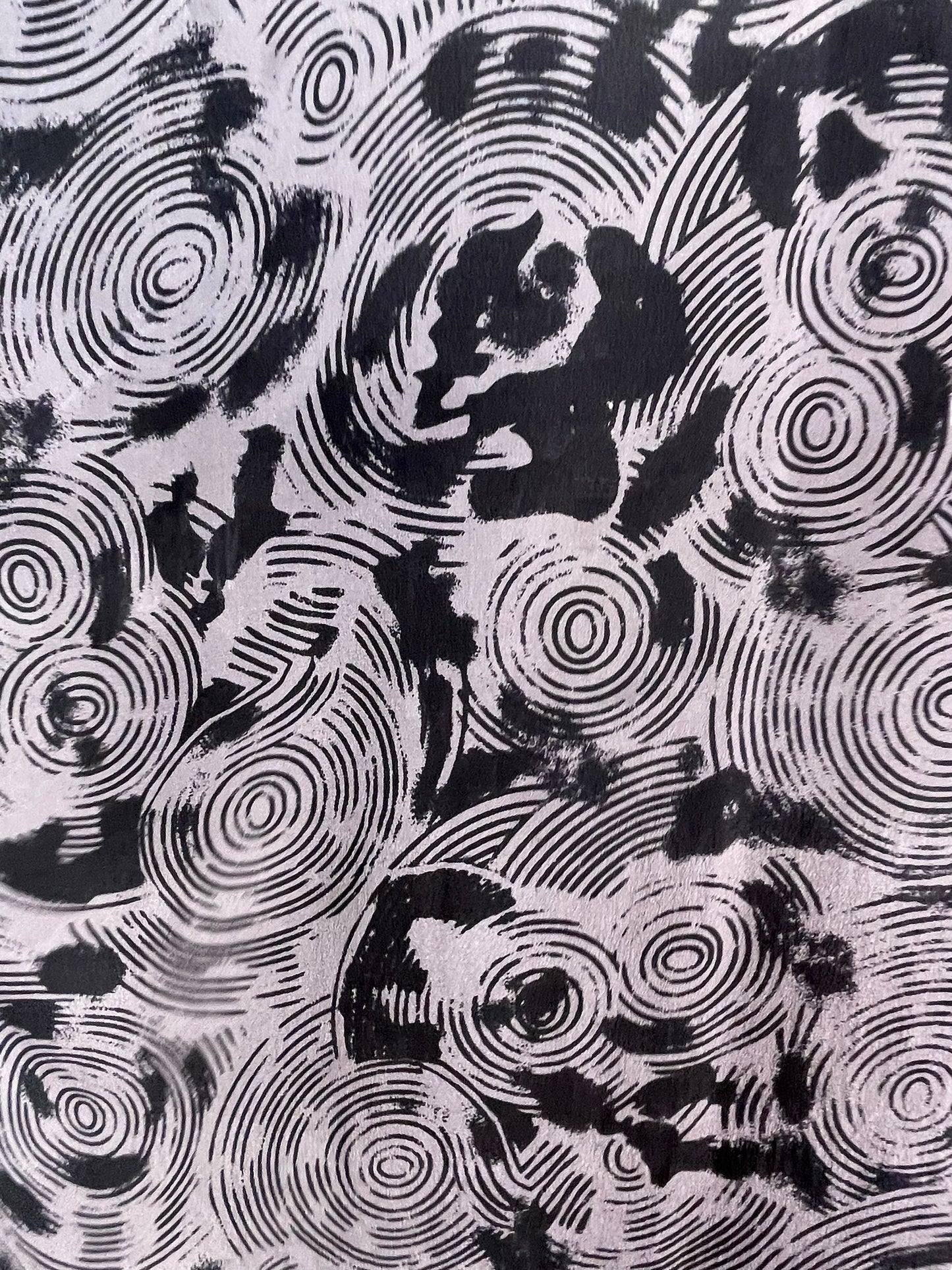 PRC7309 Avatar Pure Silk Short Kaftan Tunic with Slits