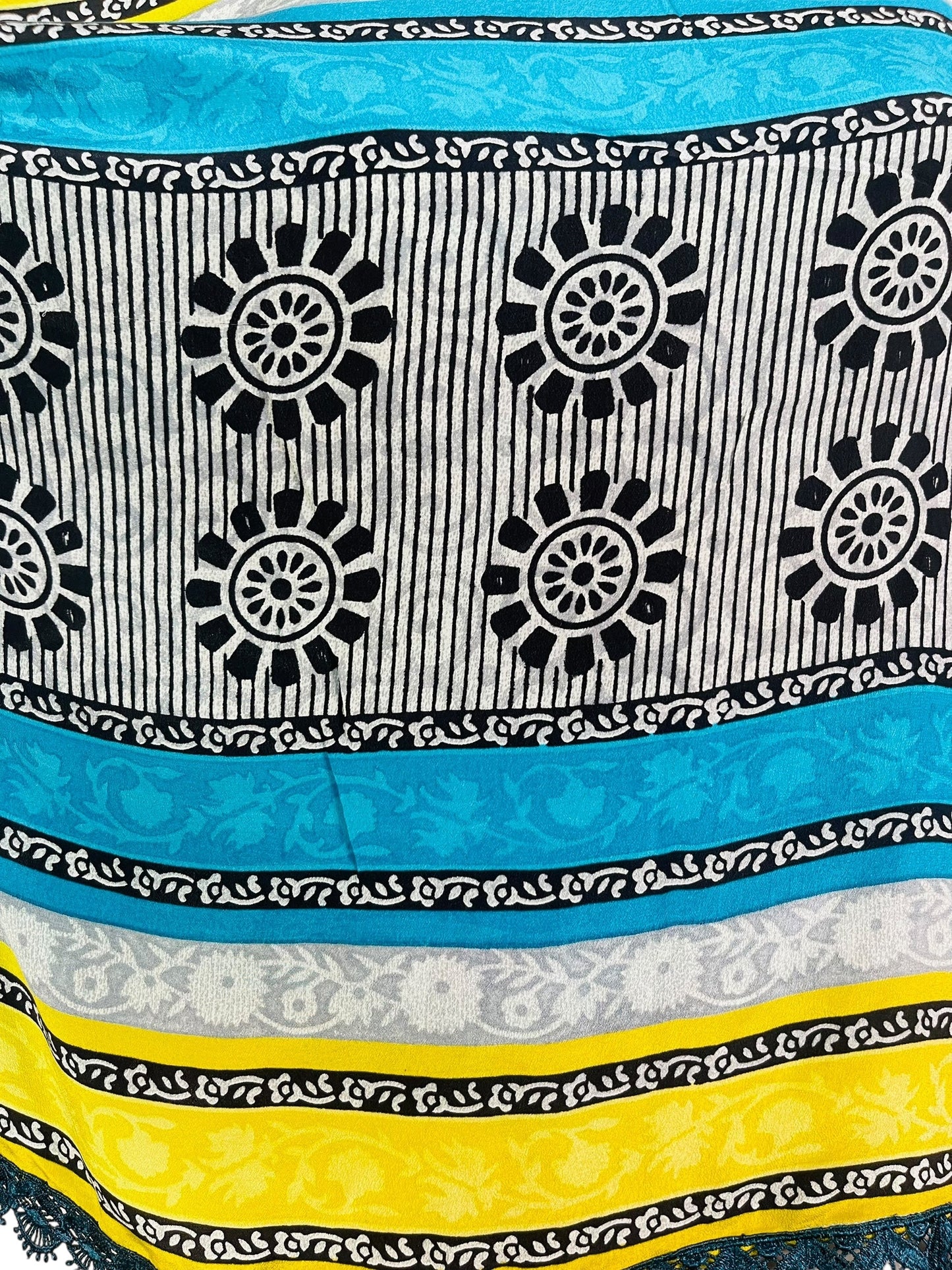 PRC6722 Avatar Pure Silk Side Slit Top