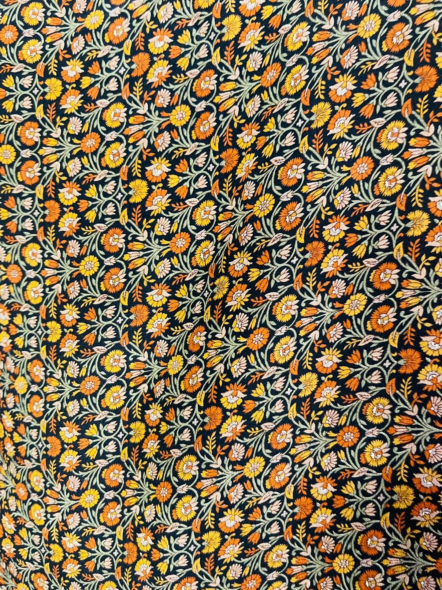 PRC7305 Nirvana Pure Silk Midi Length Kaftan