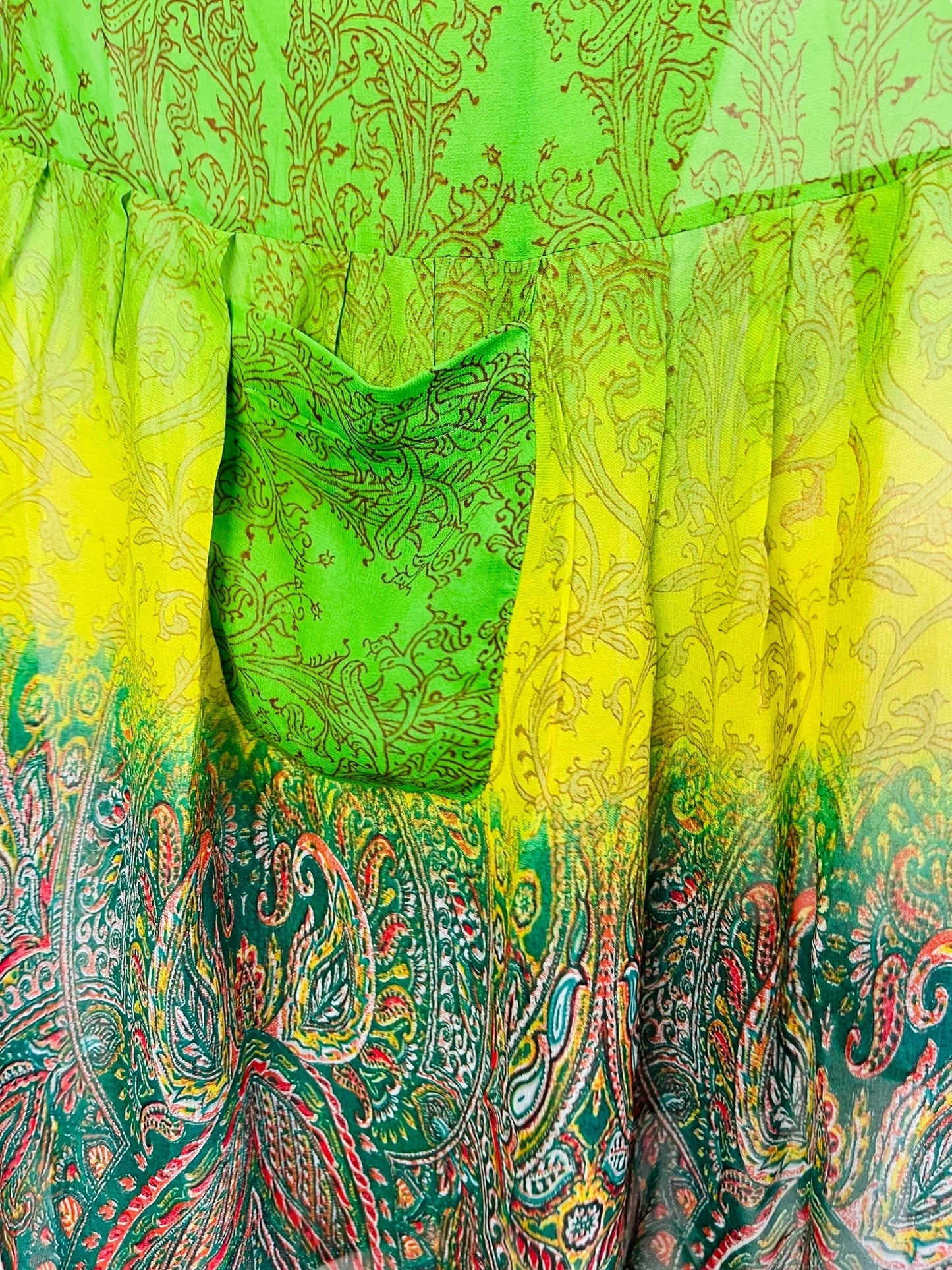 PRG7425 Sheer Avatar Pure Silk Boxy Babydoll Dress