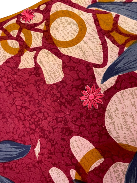 PRC7690 Avatar Pure Silk Maxi Dress with Belt