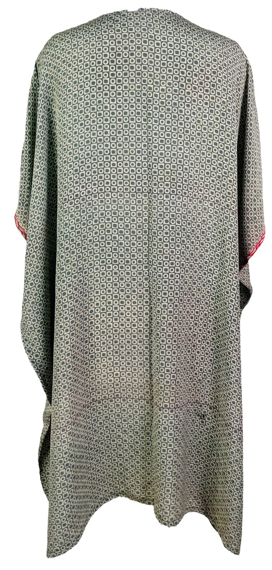 PRC7467 Avatar Pure Silk Midi Length Kaftan