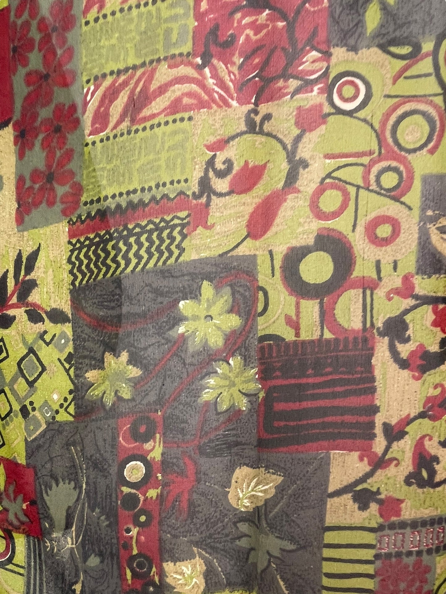 PRG6840 Sheer Avatar Pure Silk Side Slit Top