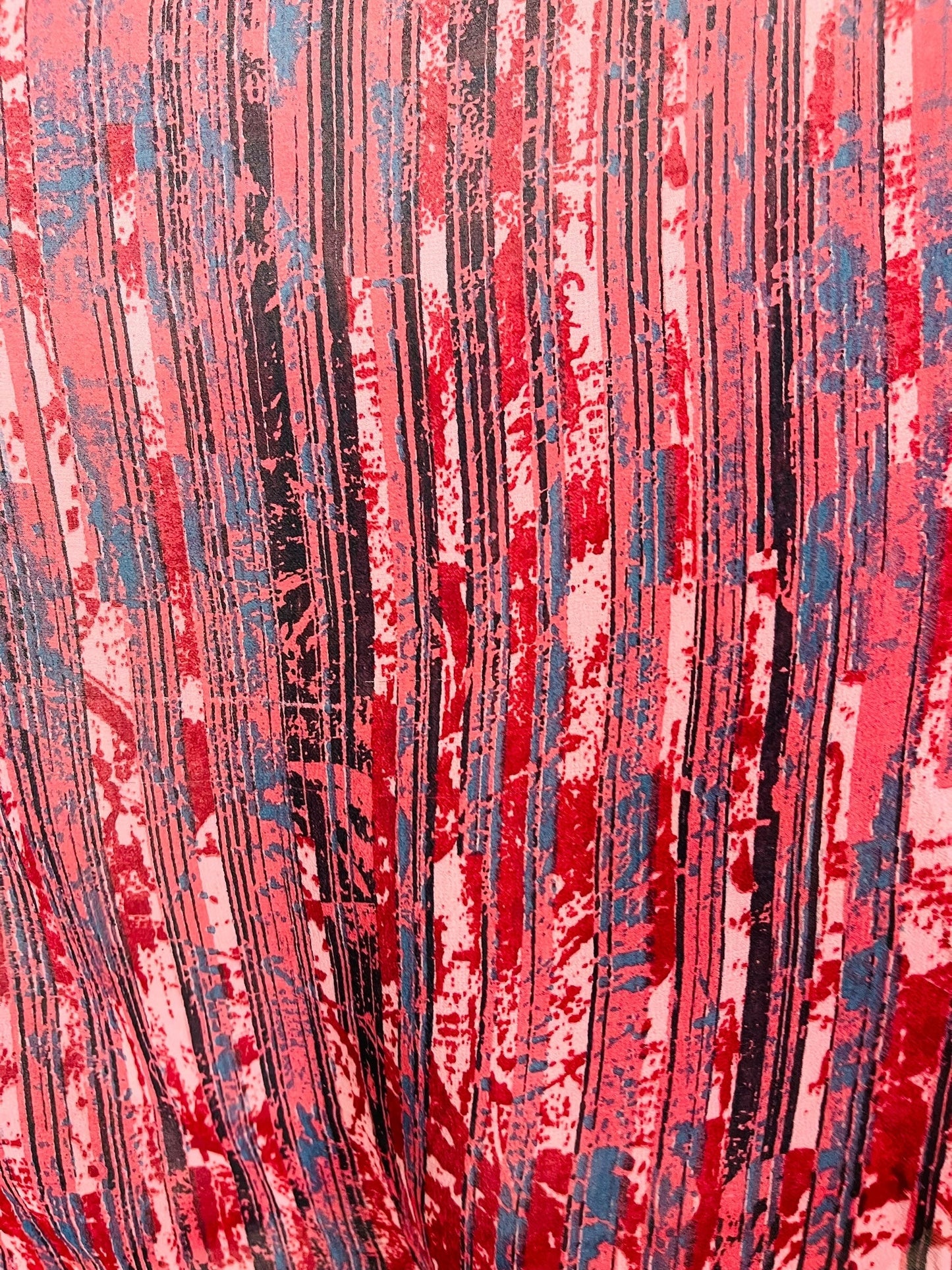 PRG7354 Sheer Avatar Pure Silk Kimono-Sleeved Top