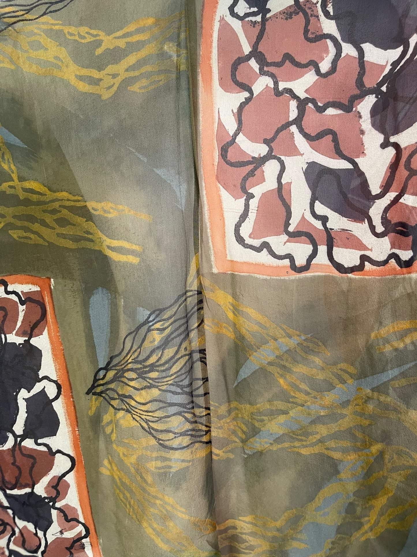 PRG6317 Sheer Avatar Pure Silk Cardigan