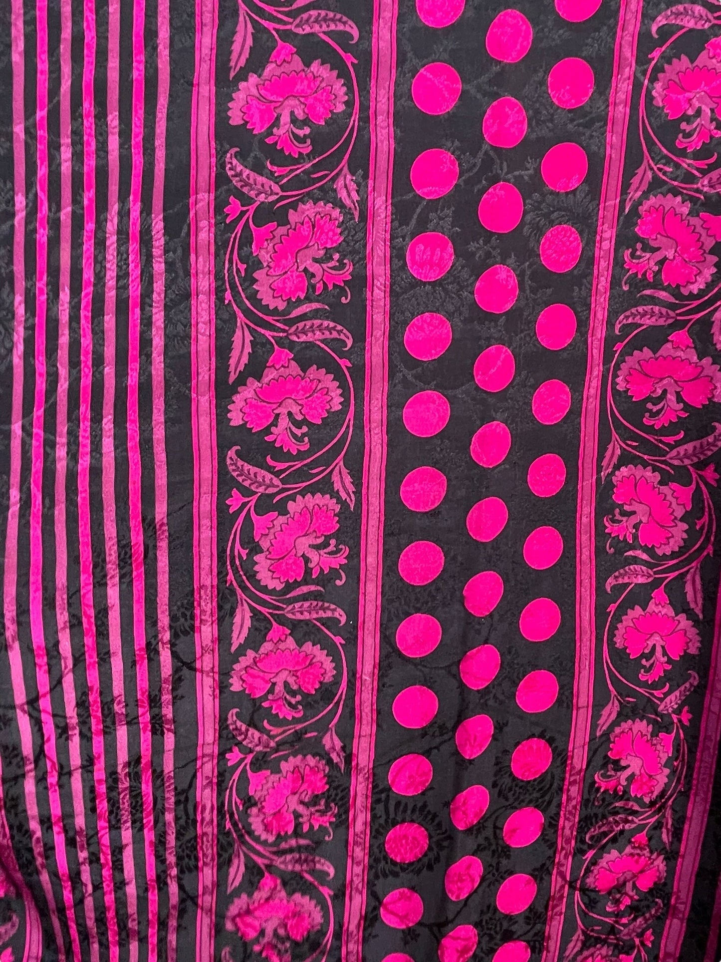 PRC7504 Avatar Pure Silk Short Kaftan Tunic with Slits