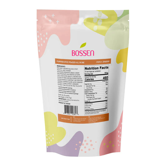 Pumpkin Spice Beverage Mix | All in One | NEW | 2.2 Lbs. Bag - Bossen Canada - Ships Free Within Canada on Orders Above CAD $199