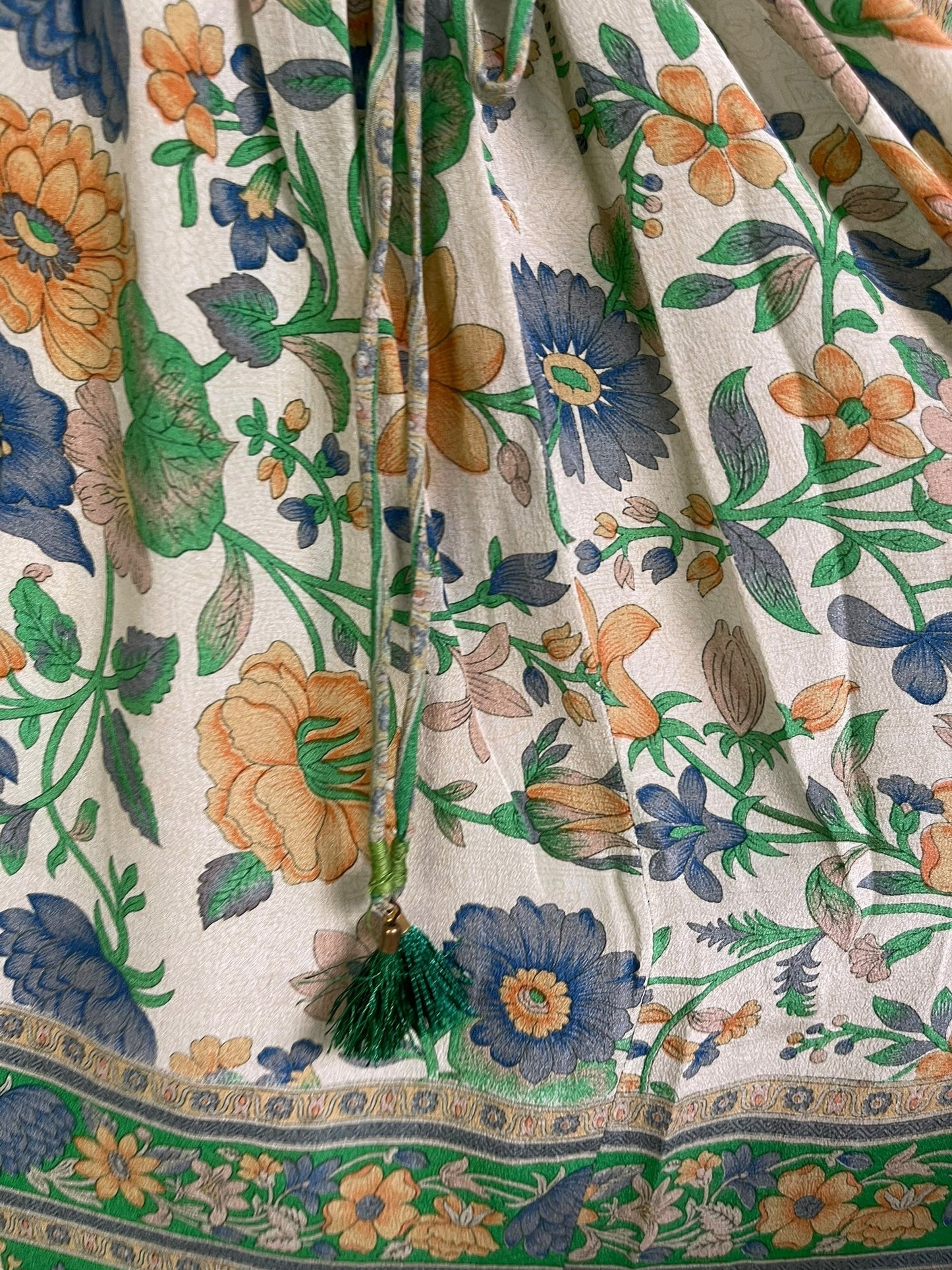 PRC6778 Avatar Pure Silk Maxi Kaftan