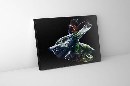 Wall Art Abstract Wall Art-Rumi-Canvas Printed