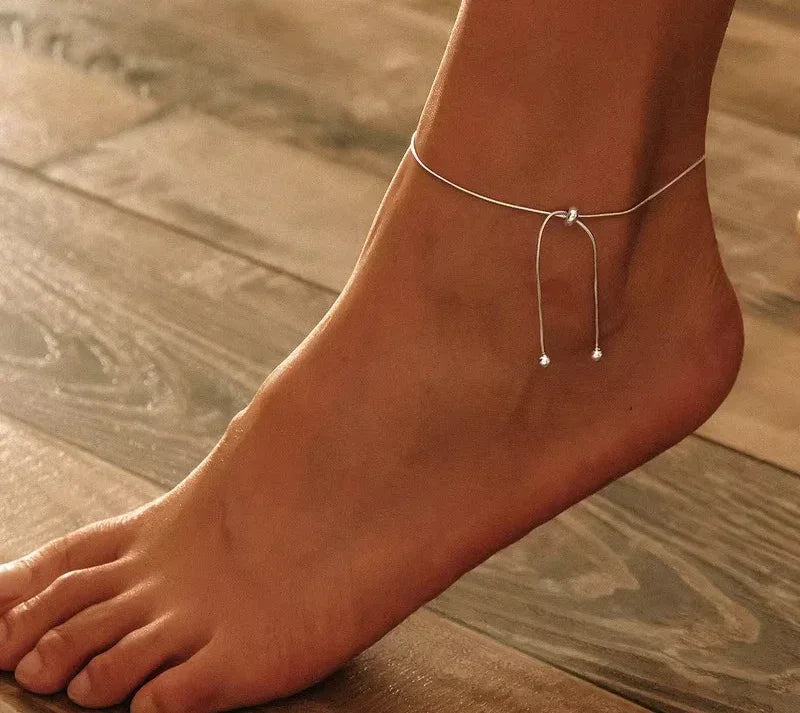 The Exotic 925 Sterling Silver Snake Anklet