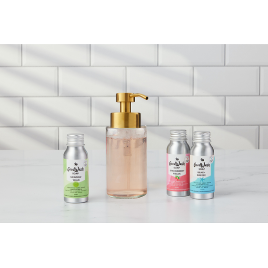 Kit de démarrage de savon moussant pour les mains