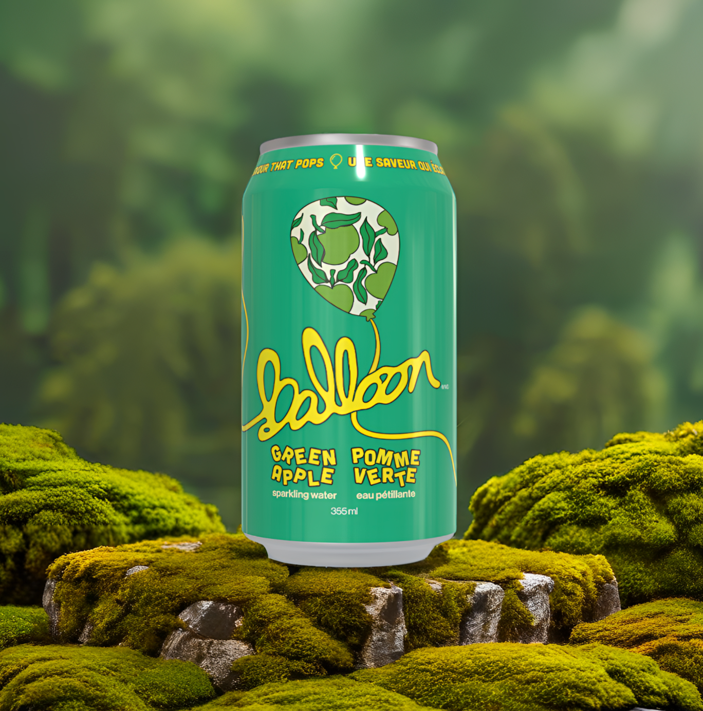 Balloon Green Apple 24-pack