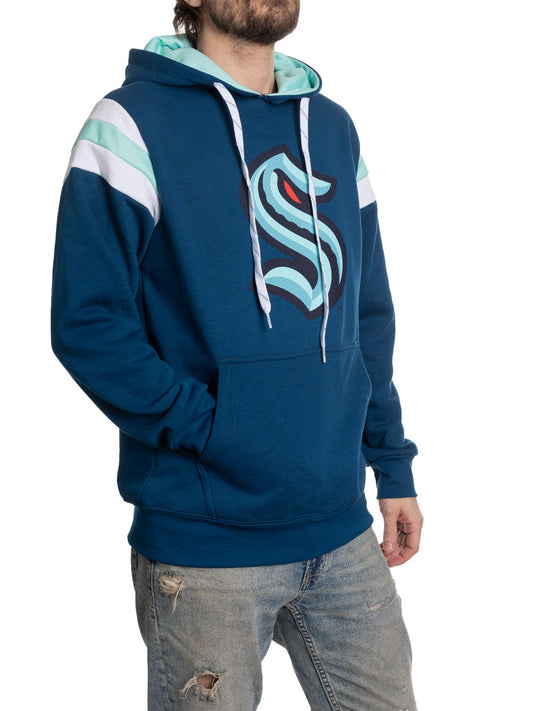 Seattle Kraken Varsity Retro Style Hoodie
