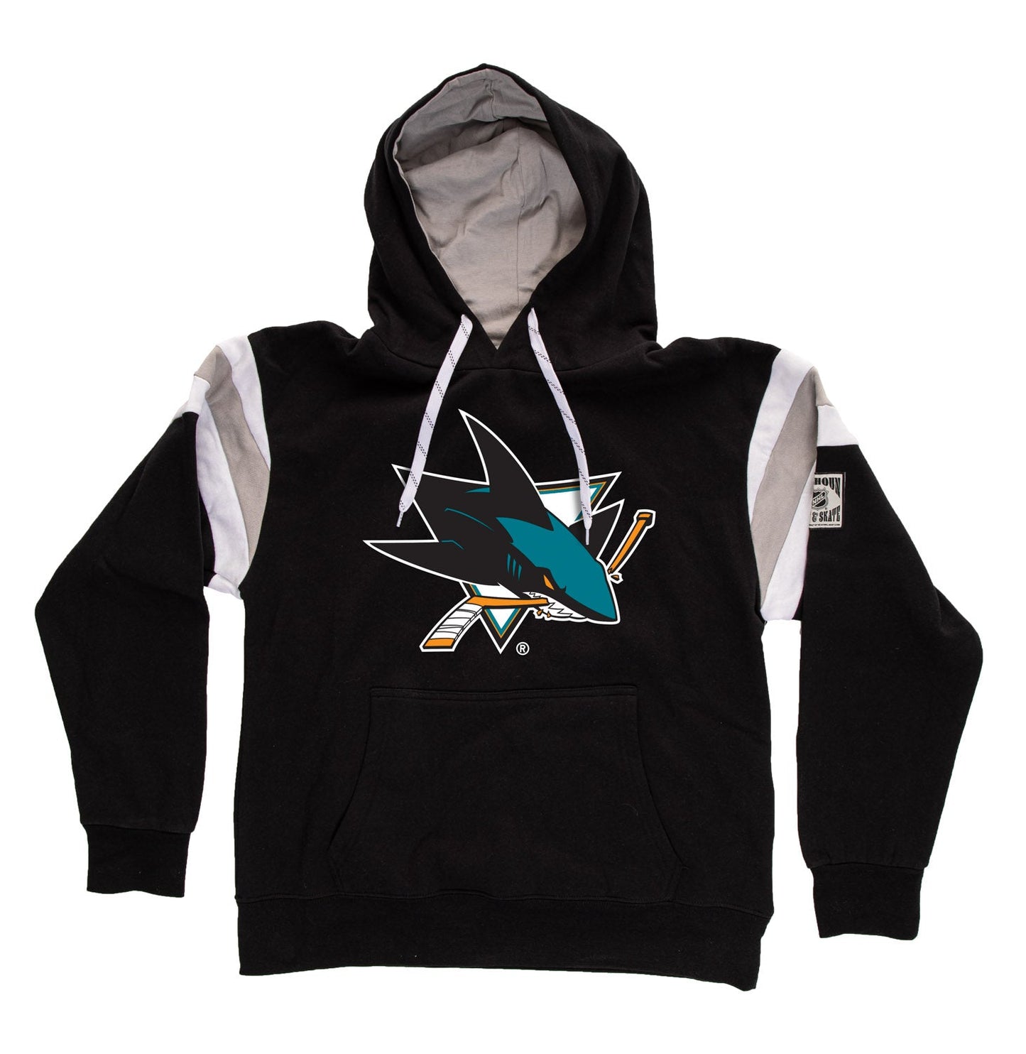 San Jose Sharks Varsity Retro Style Hoodie