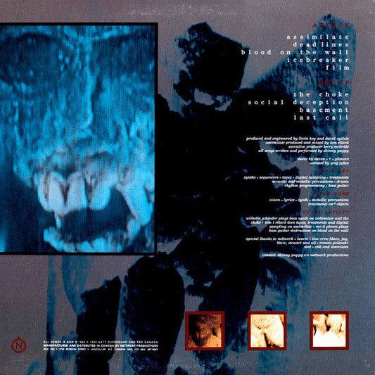 Skinny Puppy - Morsures - 1985 Original, Rare !