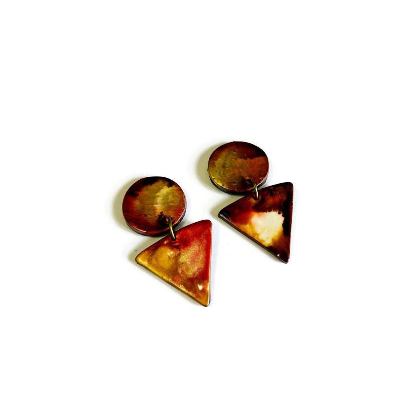 Handmade Autumn Leaf Jewelry Set