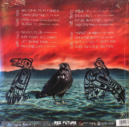 Snotty Nose Rez Kids – Red Future - Édition limitée en vinyle turquoise, scellé !