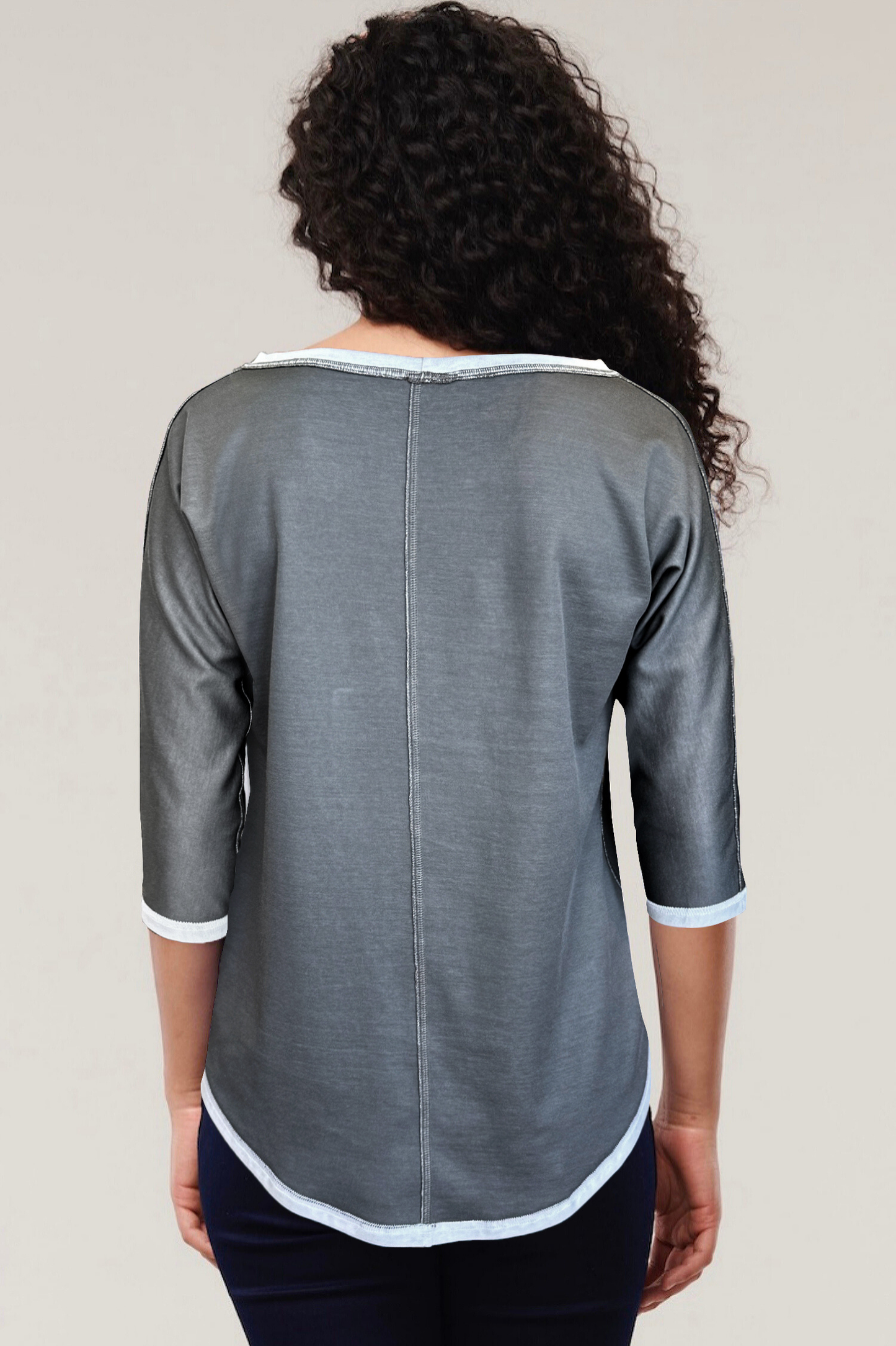 Sousa Reversible Bamboo Charcoal Top