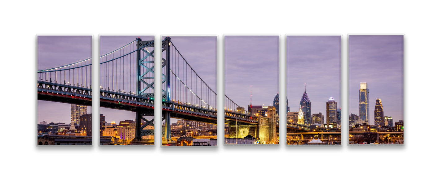 Split Canvas Prints 6 Panel 12" x 24"/panel