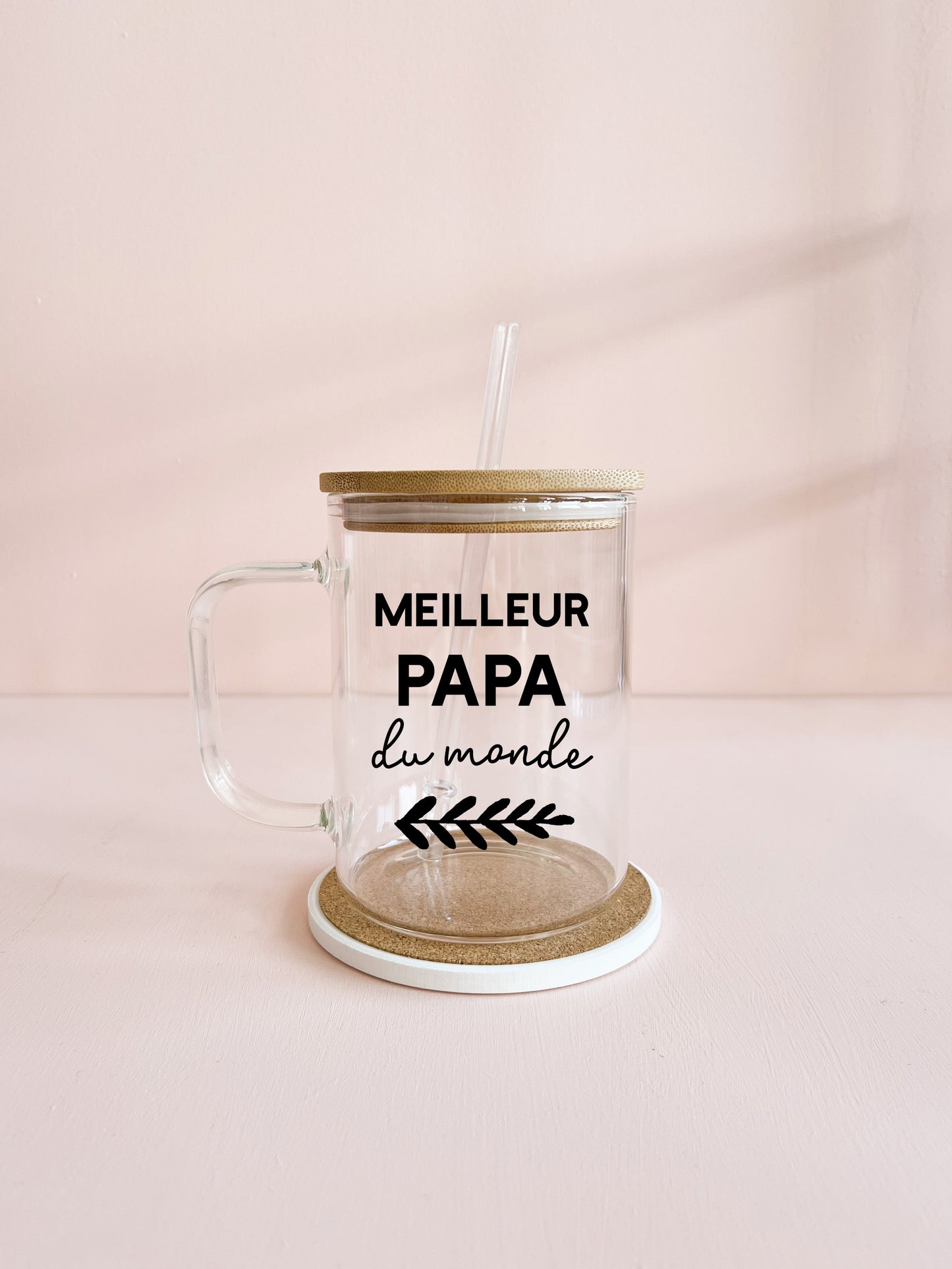Tasse boho 17oz - meilleur papa du monde