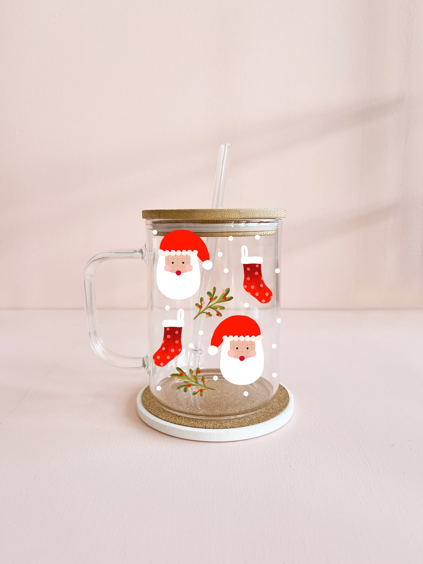 Tasse boho - Sur les traces du Père Noël