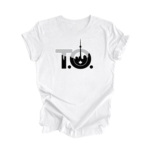 T.O. Toronto - Toronto Ontario Gift T-Shirt - City Skyline Shirt - Inspired X