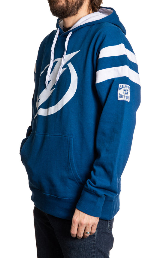 Tampa Bay Lightning Varsity Retro Style Hoodie