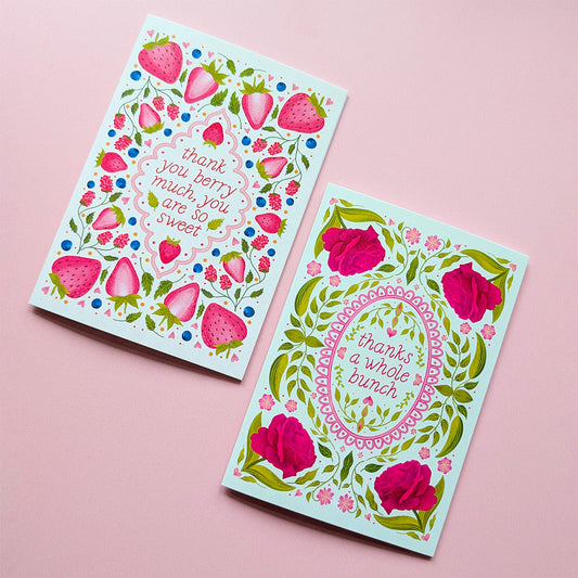 Thanks A Whole Bunch | Mini Greeting Card