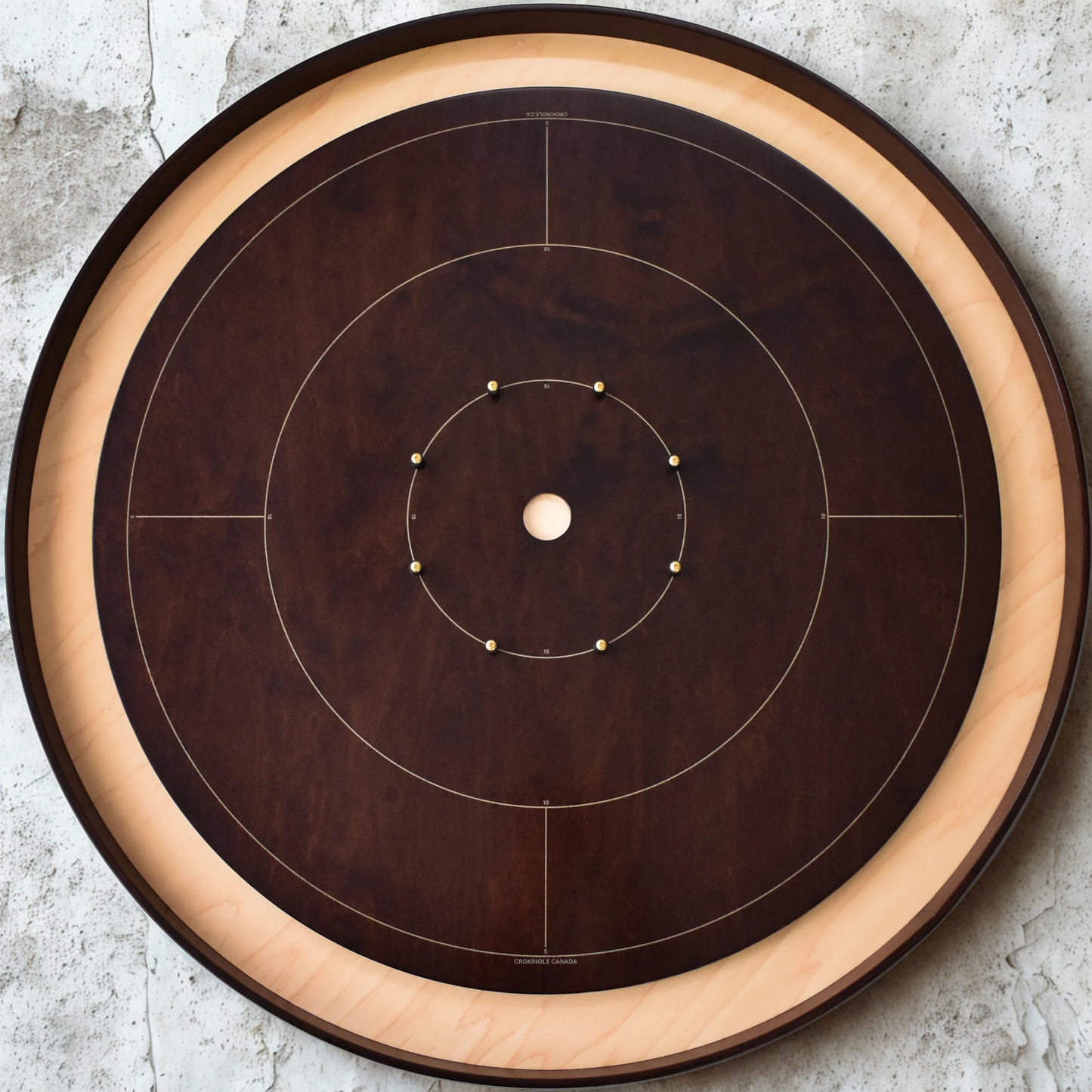 The Maple Marvel by Crokinole Canada - Tournament Crokinole Board Game Set - Meets NCA Standards