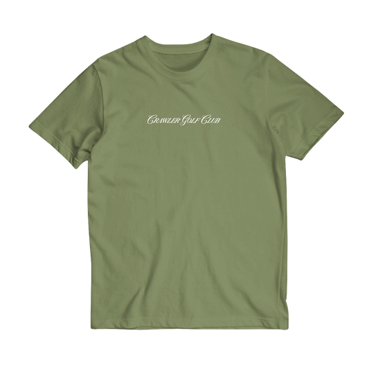 "GOLF RESPONSIBLY" Tee (Moss Green)