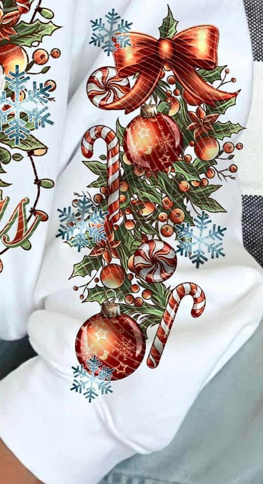 Sweatshirt Hoodie Or T-Shirt Christmas Santa C0ke & Smile