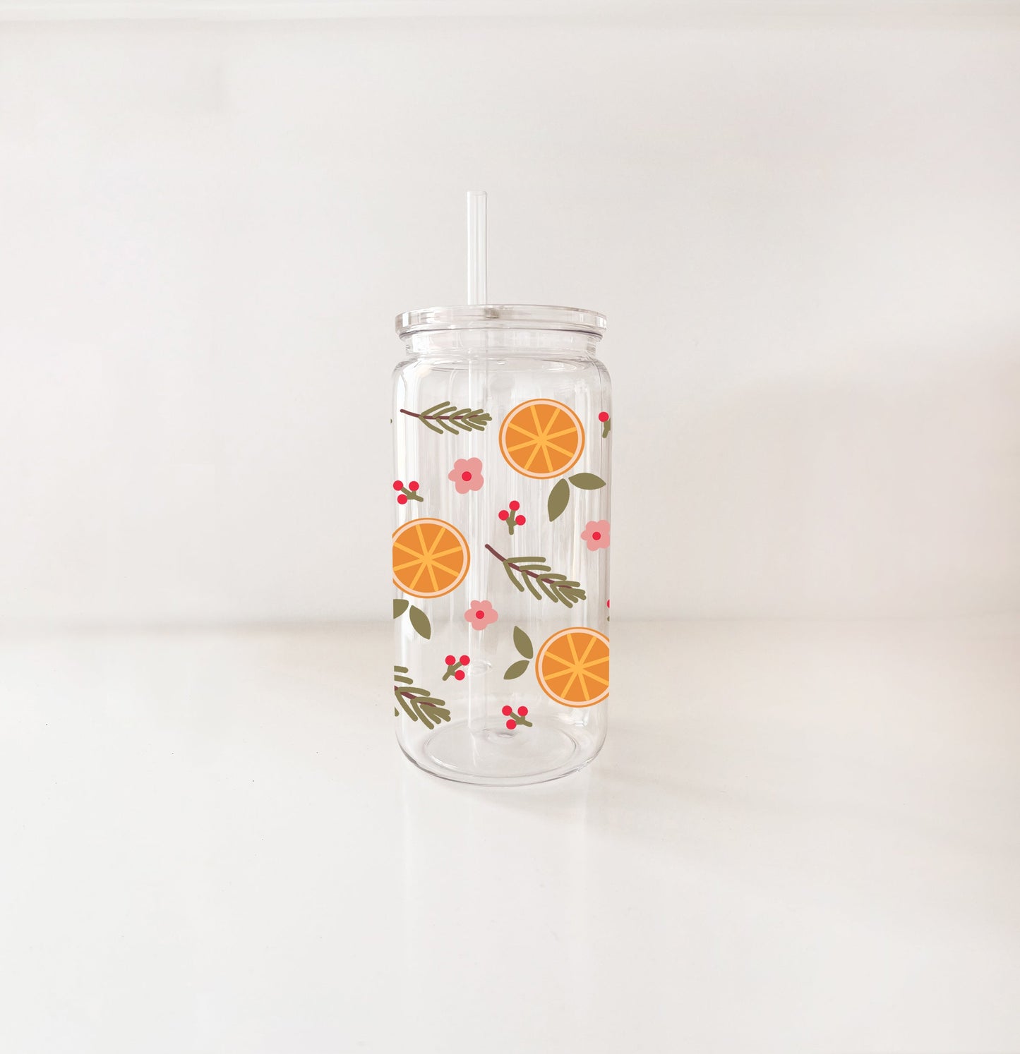 Verre en plastique 16oz - Punch de Noël