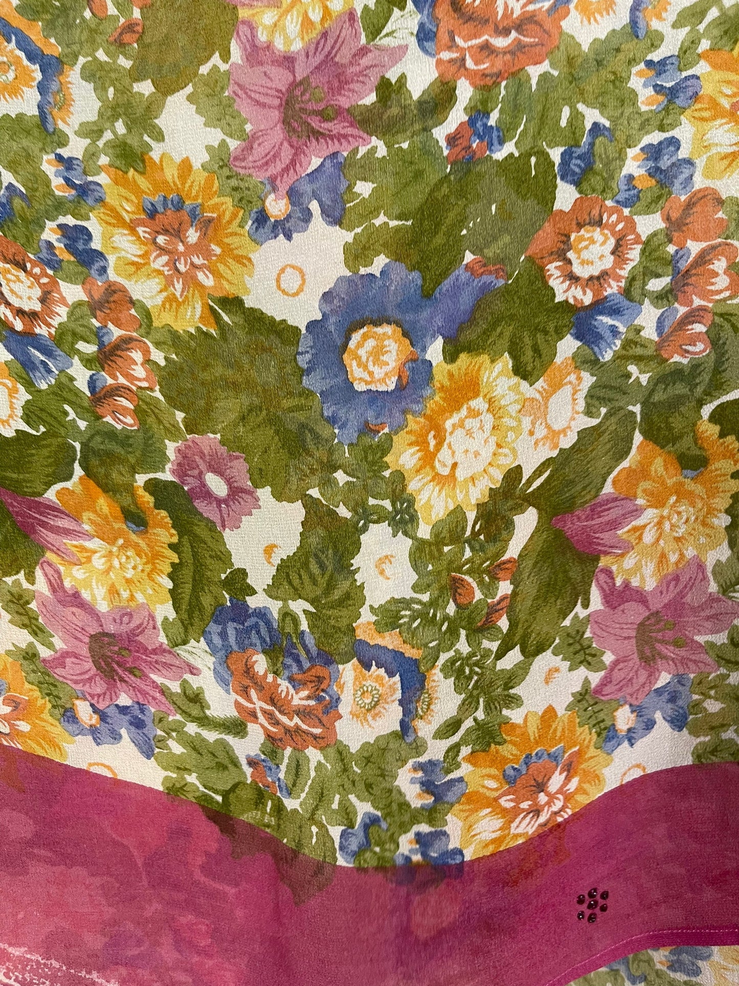 PRG6442 Sheer Avatar Pure Silk Hi Lo Top