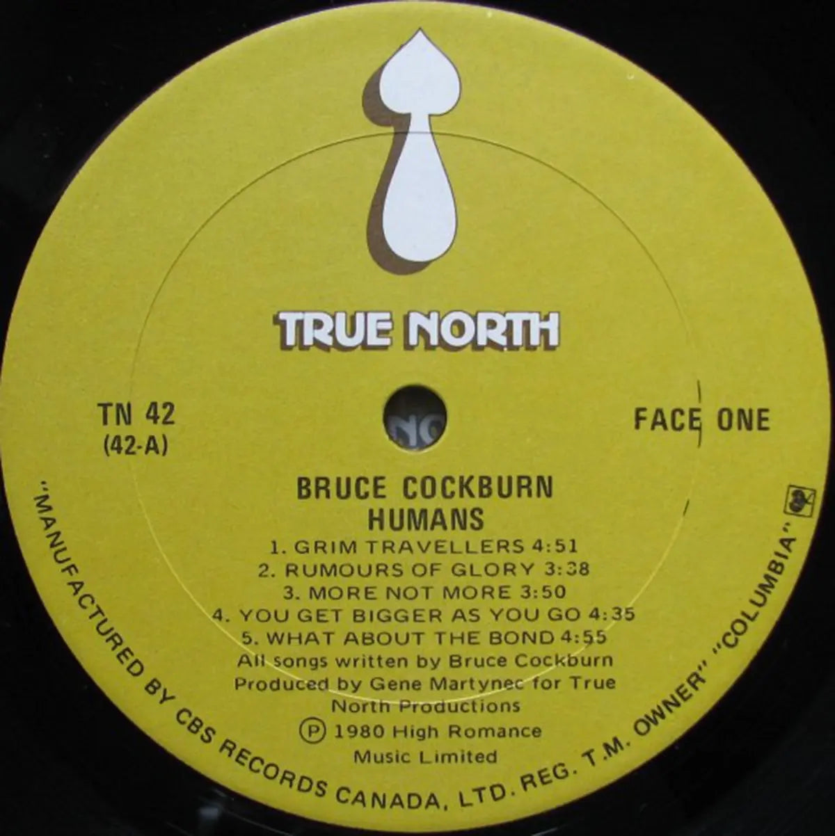 Bruce Cockburn – Humans - Original de 1980