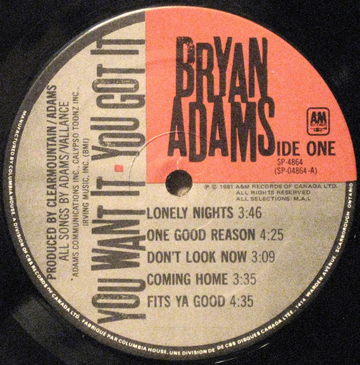 Bryan Adams – Vous le voulez, vous l'avez - Original de 1981 !