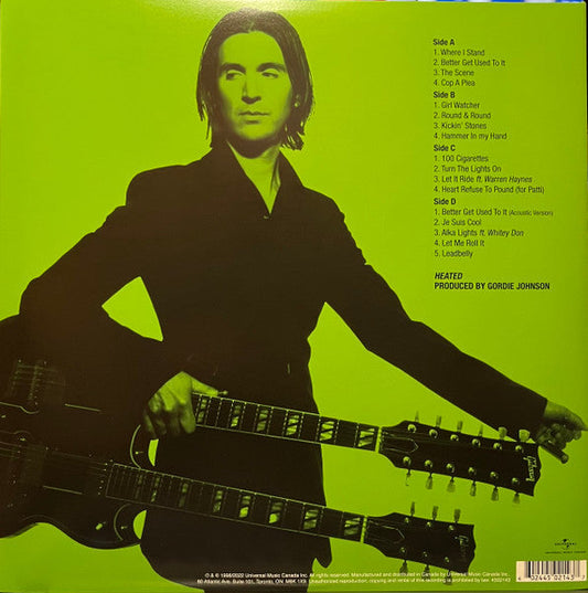 Big Sugar – Heated – Pressage vinyle Deluxe orange/vert – Scellé !