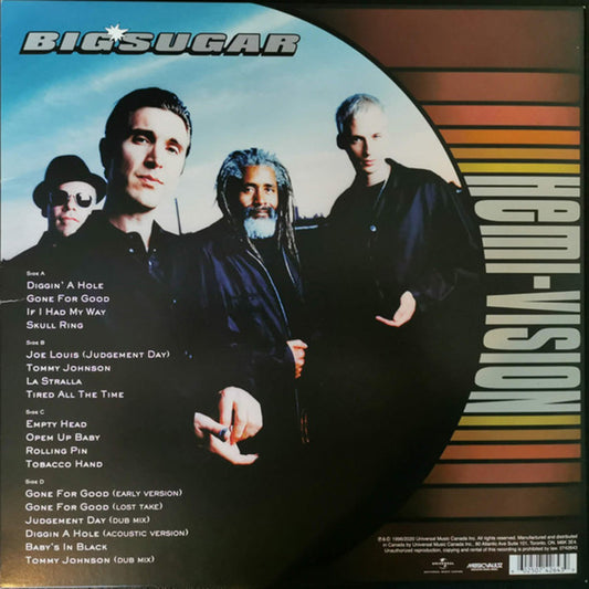 Big Sugar – Hemi-Vision - VINYLE VERT / ORANGE