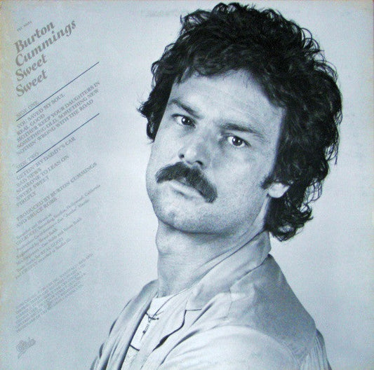 Burton Cummings β Sweet Sweet - 1981 Original Pressing