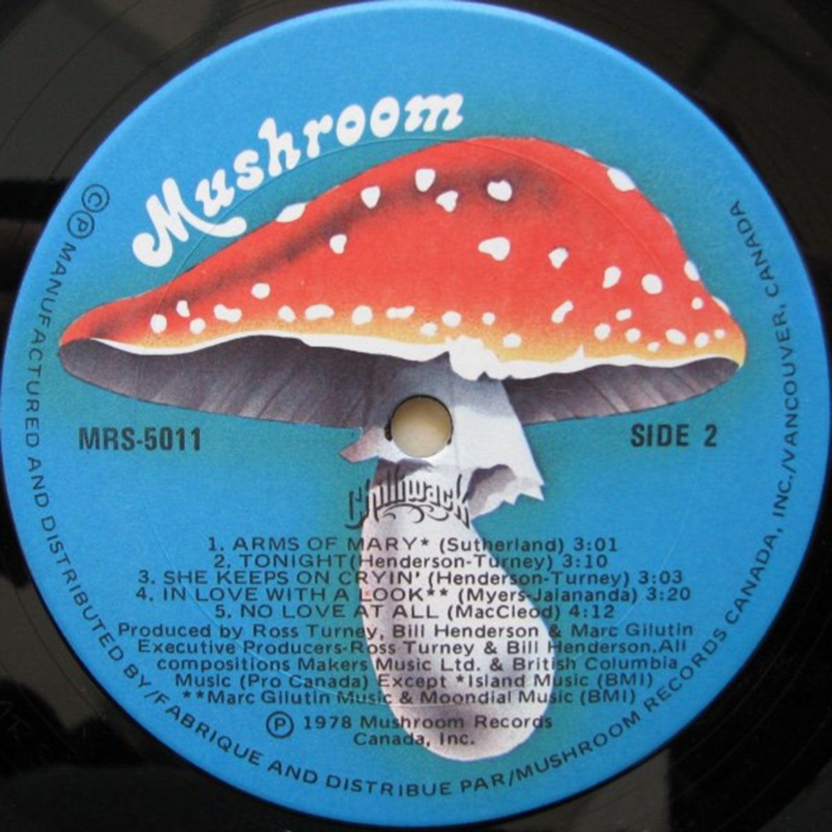 Chilliwack – Lumières de la vallée - 1978