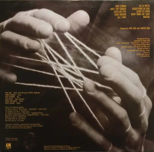 Paul Janz β High Strung - 1985 Original