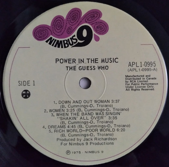 The Guess Who – Power In The Music