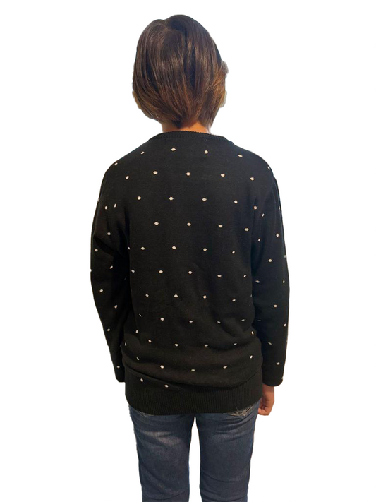 Girl Nosy Reinder Sweater