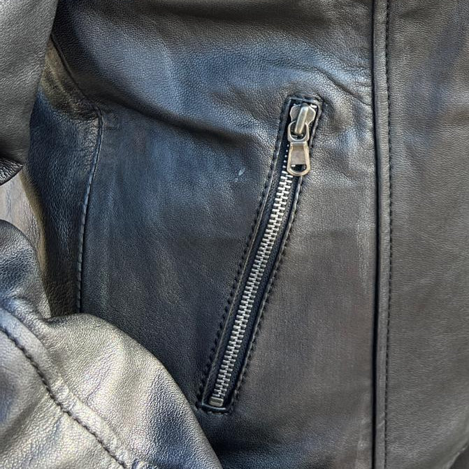 BOL Women's Lamb Leather Biker Style Jacket