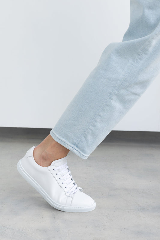 White SoftCalf Città Sneaker