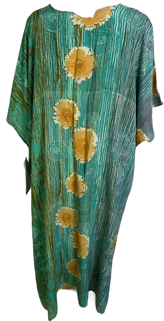 PRC6774 Avatar Pure Silk Maxi Kaftan