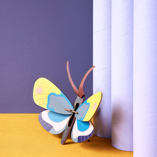 Yellow Monarch Butterfly