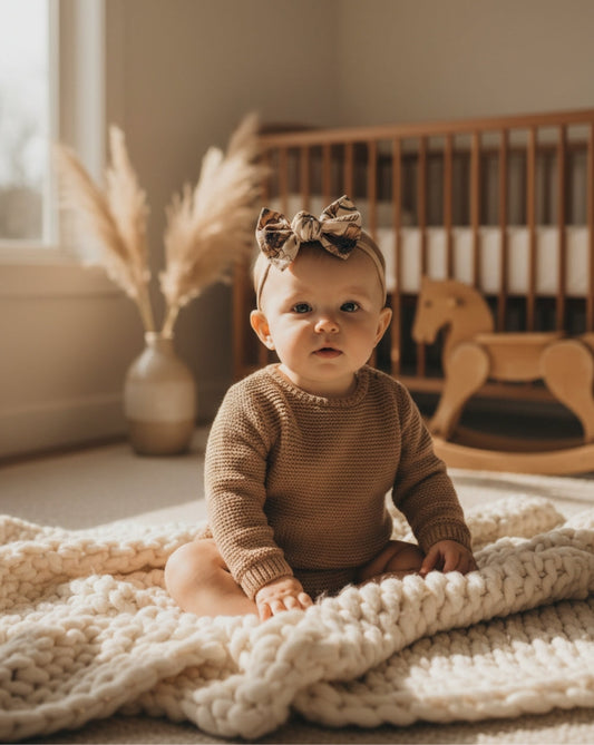 Knot Bow | Autumn Floral