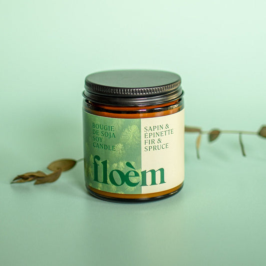 Bougie de soja Sapin & Épinette