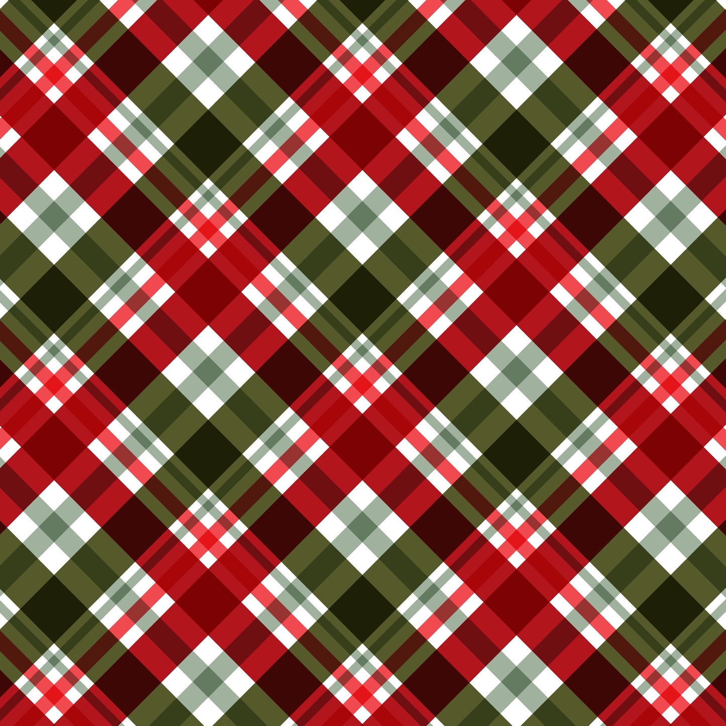 Christmas Cracker Kit- Christmas Plaid